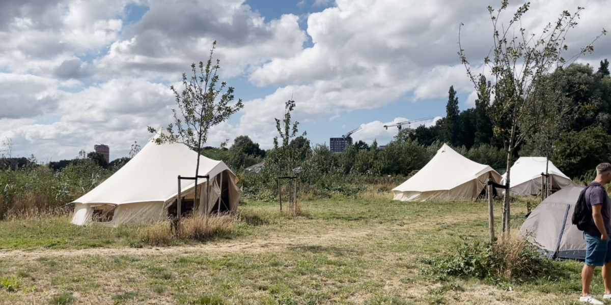 Kamperen in de natuur: de Achtertuin opent bij de Tuin van de Smid