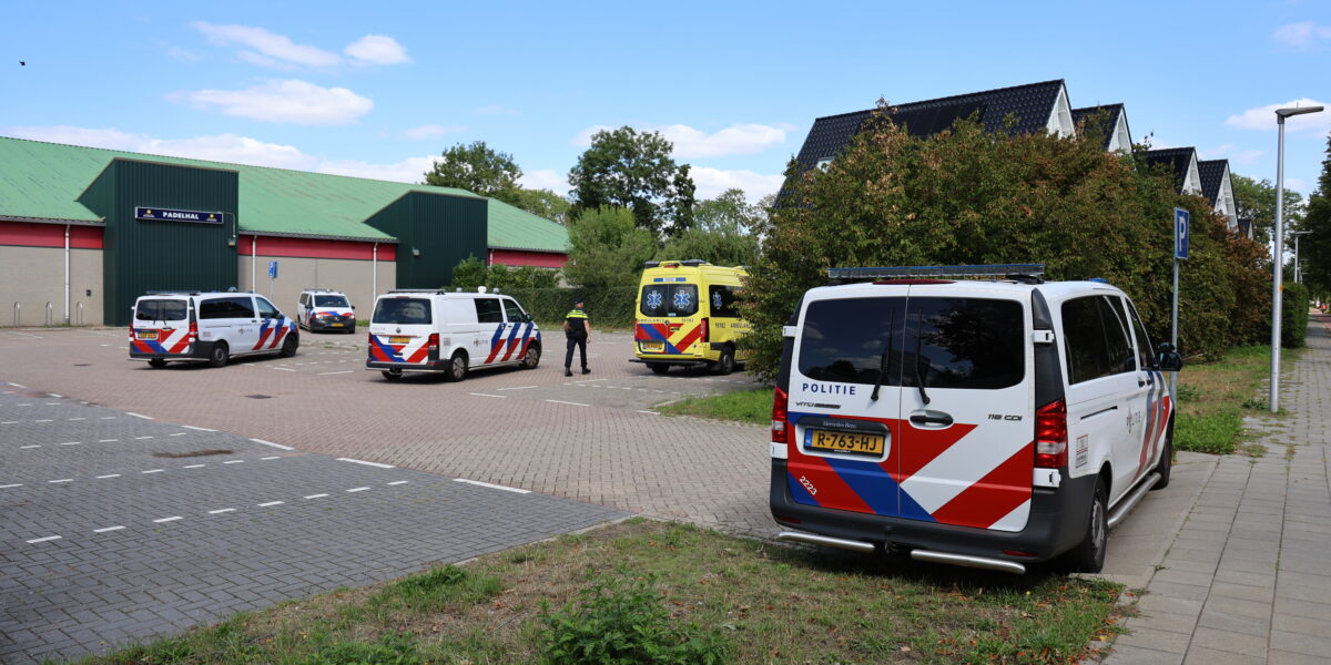 Arrestatie op parkeerterrein Leiderdorpse padel- en tennisclub