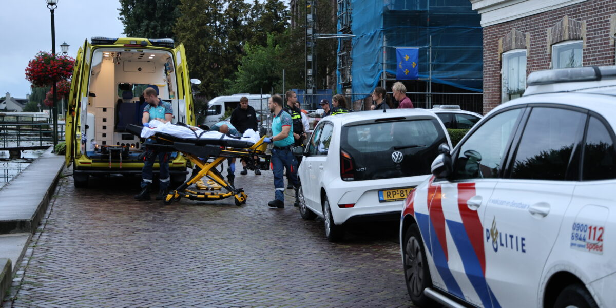 Scooterrijder gewond bij valpartij
