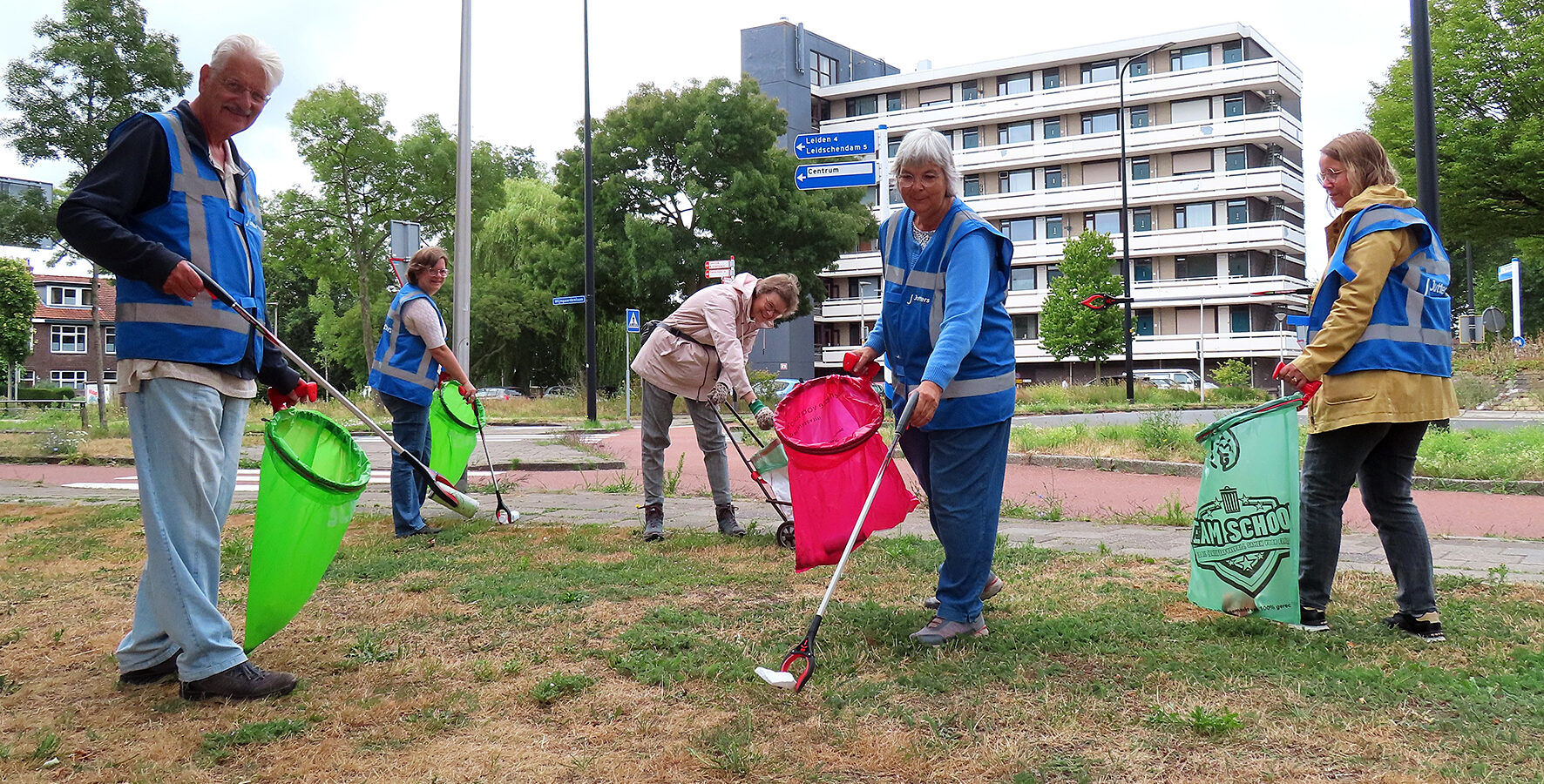 Voorschotense jutters in actie