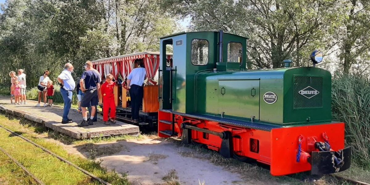Voorlopig geen stoom maar diesel bij Stoomtrein Leiden-Katwijk door droogte