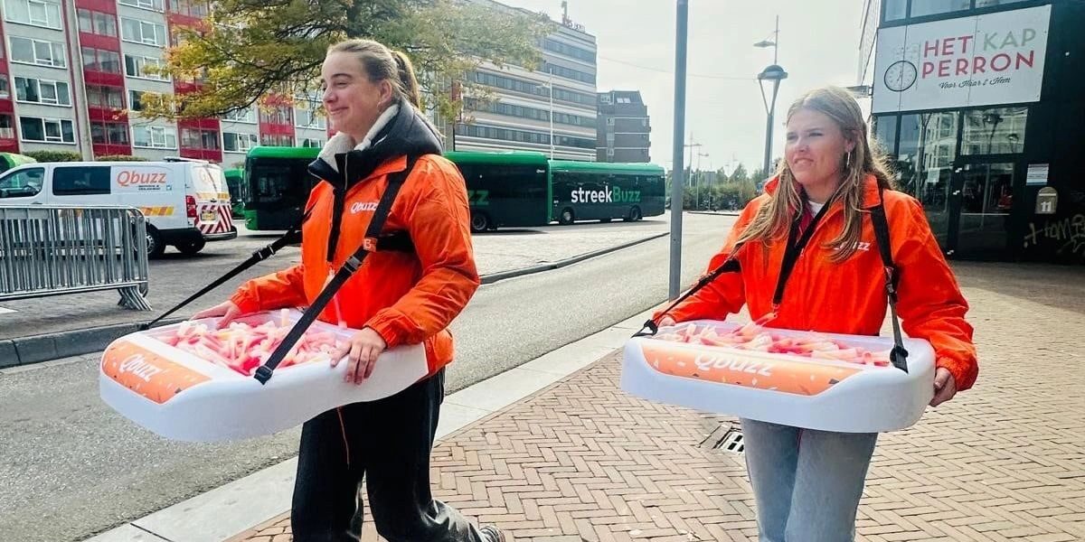 Gratis haring van busvervoerder Qbuzz