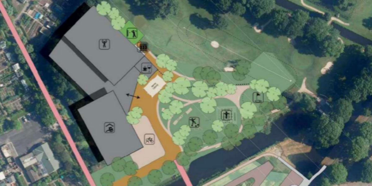 Plannen voor nieuw sportcentrum Voorschoten gepresenteerd: twee zwembaden en grote sporthal