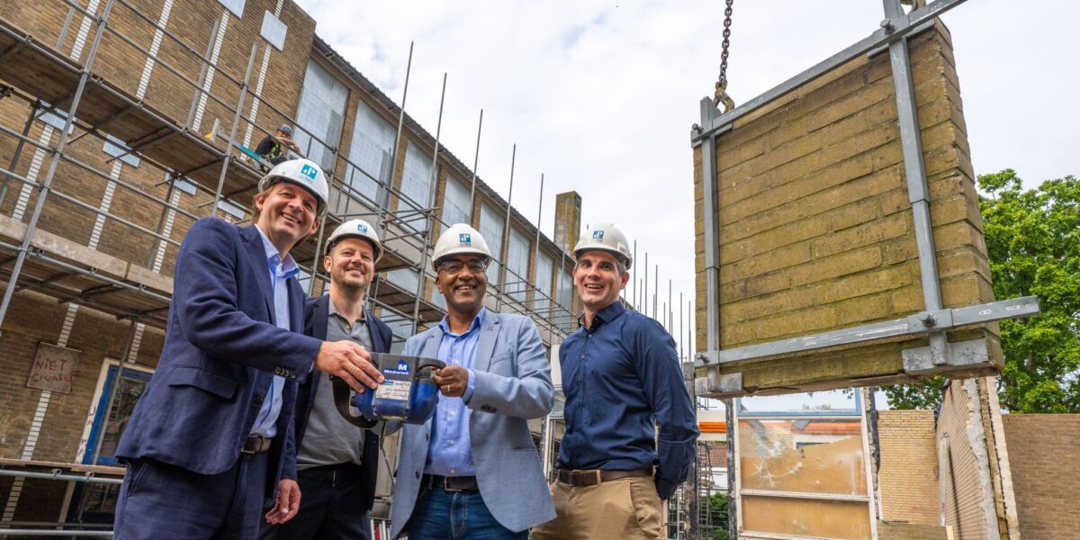 Bouw nieuwe gymzaal in Oppenheimstraat begonnen