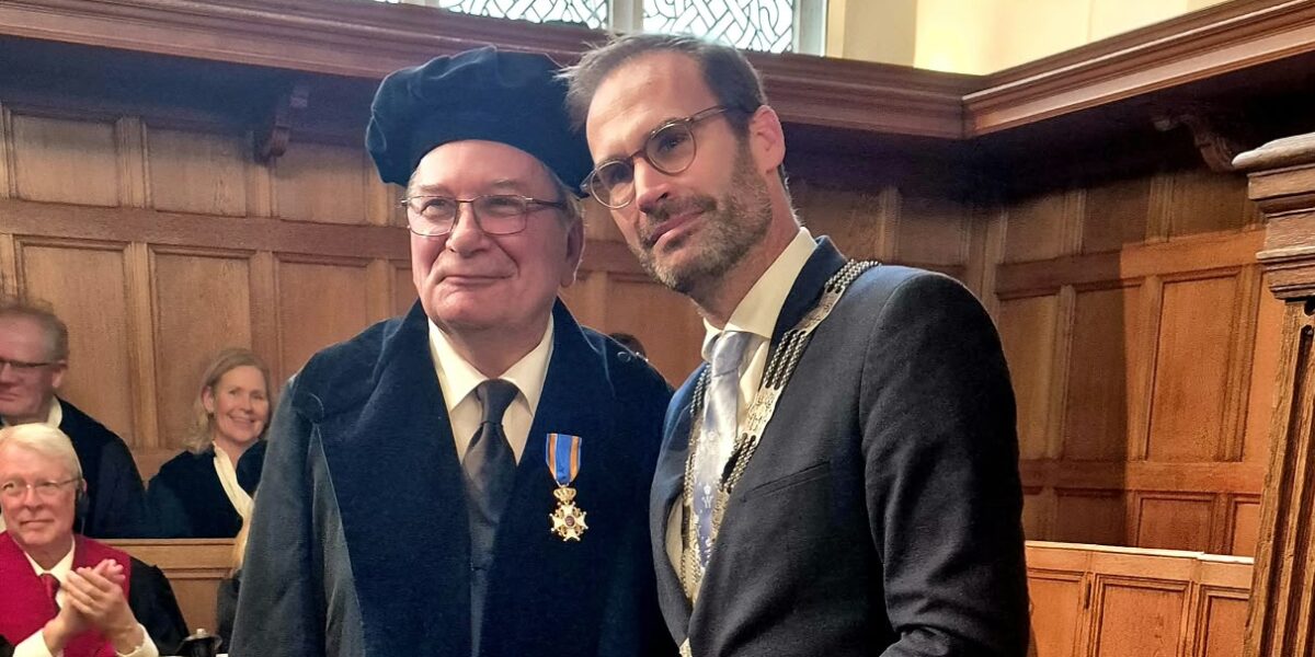Frits Rosendaal krijgt koninklijke onderscheiding