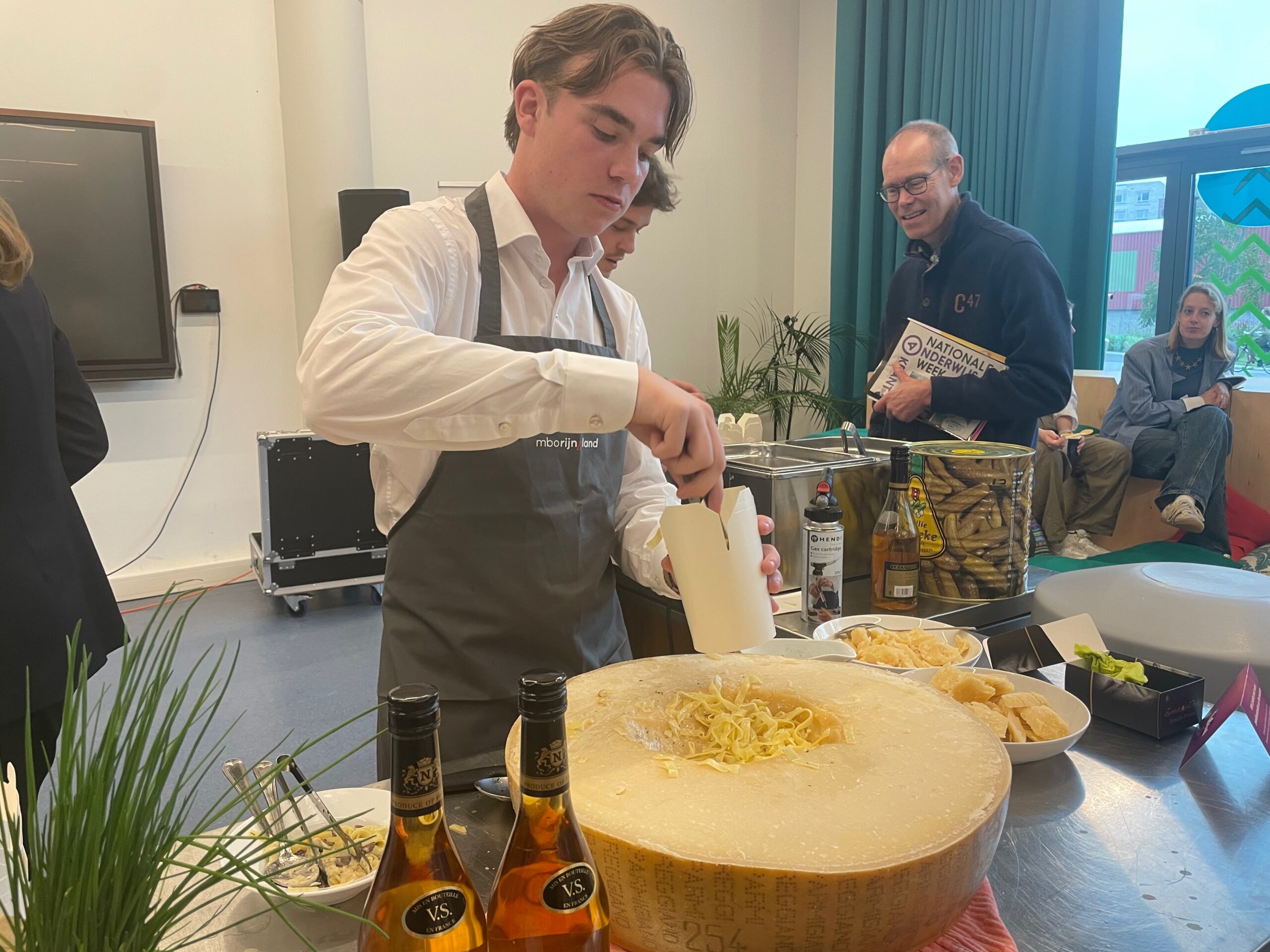 Studenten mboRijland verzorgen de catering
