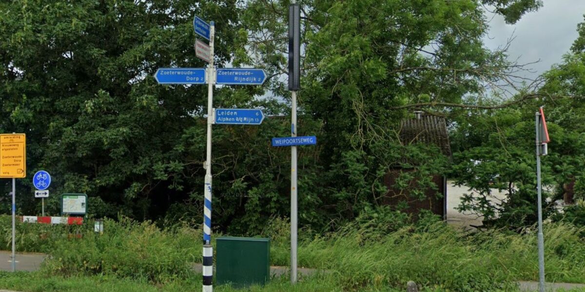 Afsluitingen door werkzaamheden in Zoeterwoude